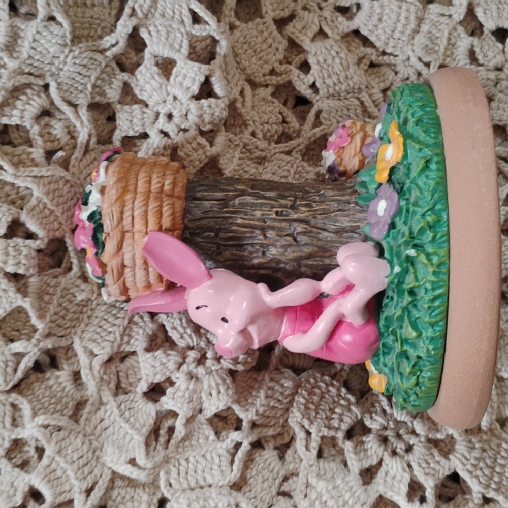 Piglet  Vintage Disney Ceramic Cookie Stamp Distressed Ear PLVC